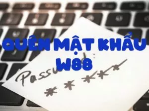 phương pháp lấy lại mật khẩu thành công tại nhà cái w88